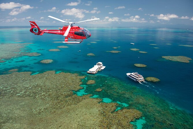 1 Day Great Barrier Reef Cruise and 10 Minute Helicopter Flight - Three hours on the Outer Reef platform