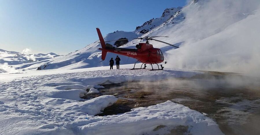1-Hour Helicopter Tour in Iceland: The Geothermal Tour - Leaving Reykjavik Domestic Airport for the volcanic interior