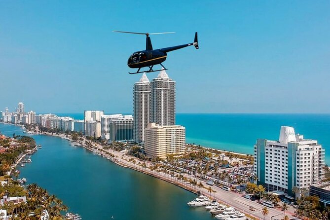 1-Hour Private Luxury Miami Helicopter Tour - Coral Gables and the southern start