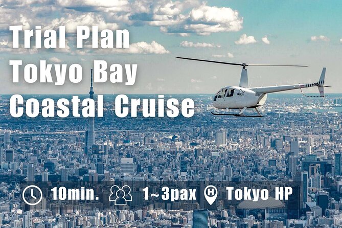 10-Min Helicopter Flight Tour Over Tokyo Bay - Rainbow Bridge and Tokyo Bay
