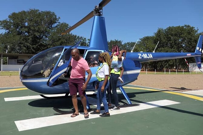 13-15 minutes Private Short Helicopter Flight - Why an aerial view changes Victoria Falls