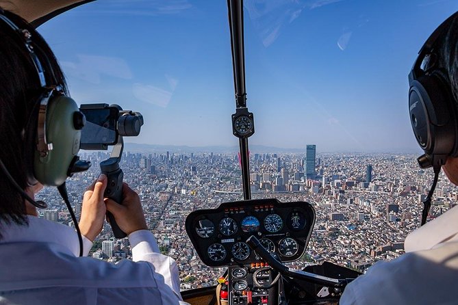 18-Min Osaka Helicopter Tour: Cultural Heritage Experience - An 18-minute flight inside a one-hour activity