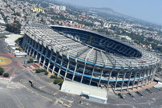 30 min Private Helicopter Tour in Mexico City - Estadio Azul and the World’s Largest Bullring
