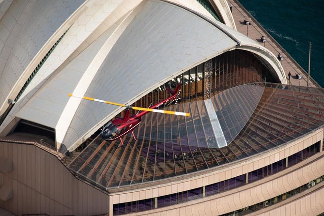 30-Minute Sydney Harbour and Olympic Park Helicopter Tour - The safety briefing and boarding
