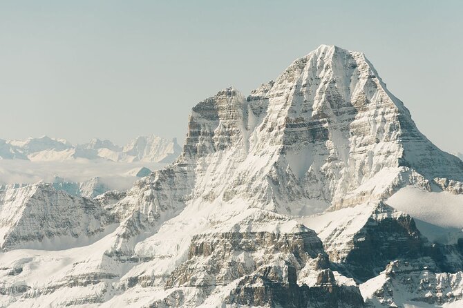 45 mins Helicopter tour to Mt Assiniboine & its Glaciers in Banff - From Mînî Thnî to the high country