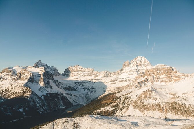 45 mins Helicopter tour to Mt Assiniboine & its Glaciers in Banff - The pilot and the way the route is presented