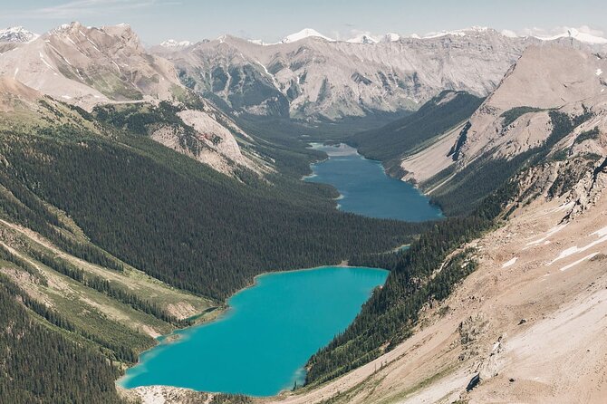 45 mins Helicopter tour to Mt Assiniboine & its Glaciers in Banff - Barrier Lake and the 1988 Winter Olympics
