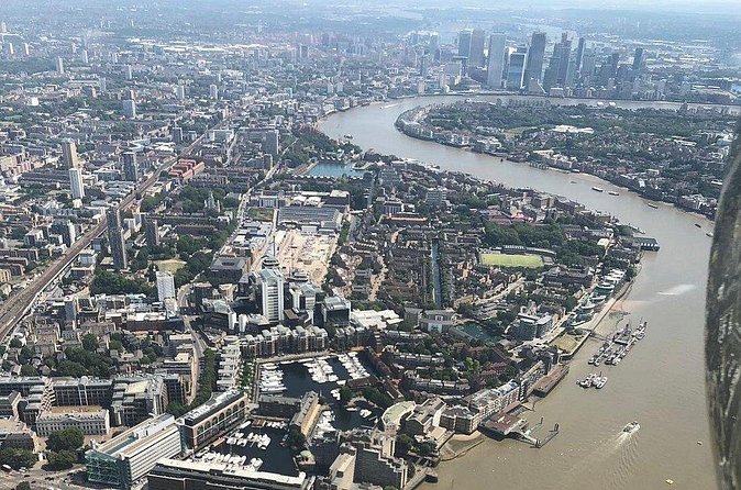 45 Minute London Olympic Helicopter Tour - Central London from the helicopter