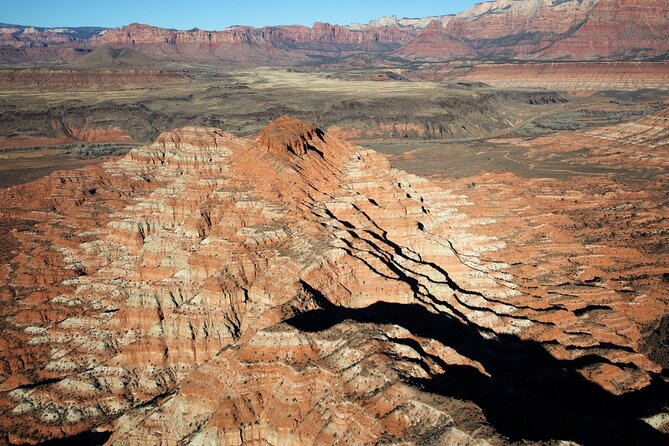 55 Mile - Helicopter Tour Around Zion National Park - The Canaan Mountain Wilderness cliffs