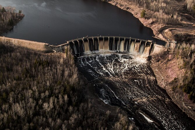 60-Mile Ultimate Helicopter Tour over Duluth and Lake Superior's North Shore - A historic mansion, Hartley Nature Center, and the return route