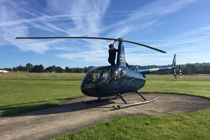 60 minute Thames & Medway Estuary Helicopter Tour - Biggin Hill, the QE2 Bridge, and the industrial Thames