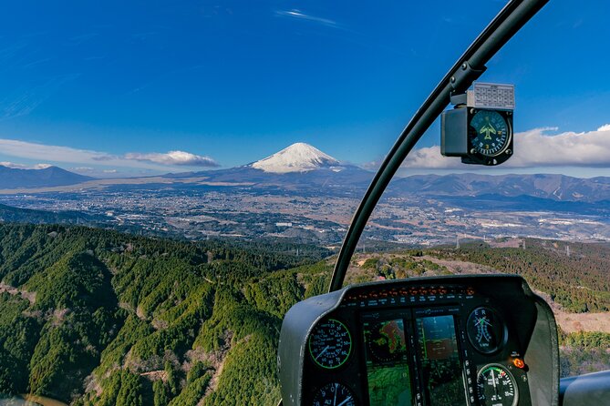 75-Min Mt. Fuji Half Day Private Helicopter Tour - The western Tokyo alternative