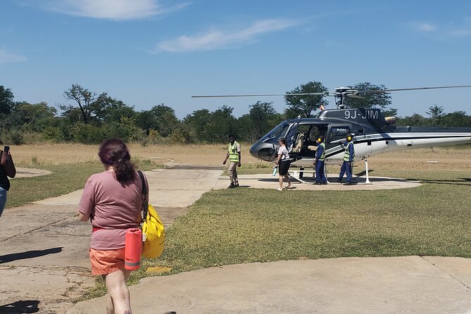 A Helicopter flight Over the Victoria falls - What the $285 price gives you