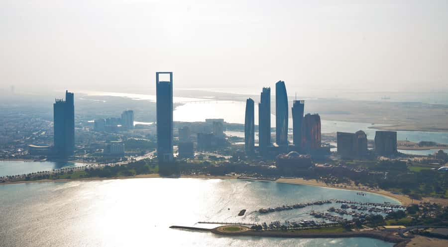 Abu Dhabi: Shared Helicopter Tour - The return flight to Sheikh Zayed Grand Mosque