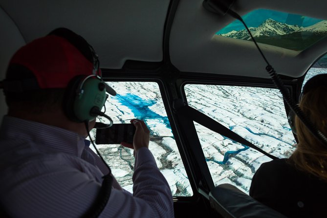 Alaska Helicopter and Glacier Dogsled Tour - ANCHORAGE AREA - The return flight and optional glacier time