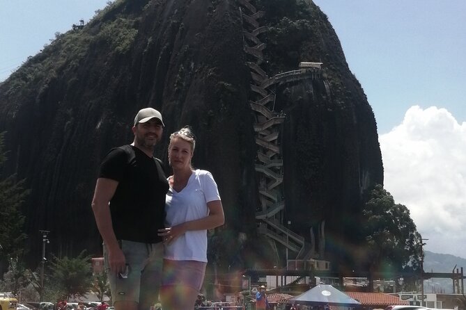 Amazing Private Guatape Tour + Boat Ride + Helicopter & Rock - Peñol Rock: the day’s big physical challenge