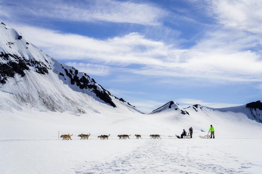 Anchorage Area: Helicopter and Glacier Dogsled Tour - The helicopter flight over the Chugach Range