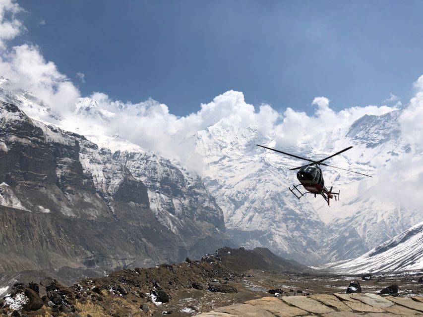 Annapurna Base Camp Helicopter Sightseeing Tour - Flying above Pokhara Valley and mountain villages