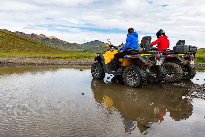 ATV & Helicopter Adventure Tour from Reykjavik - The ATV briefing and supplied gear