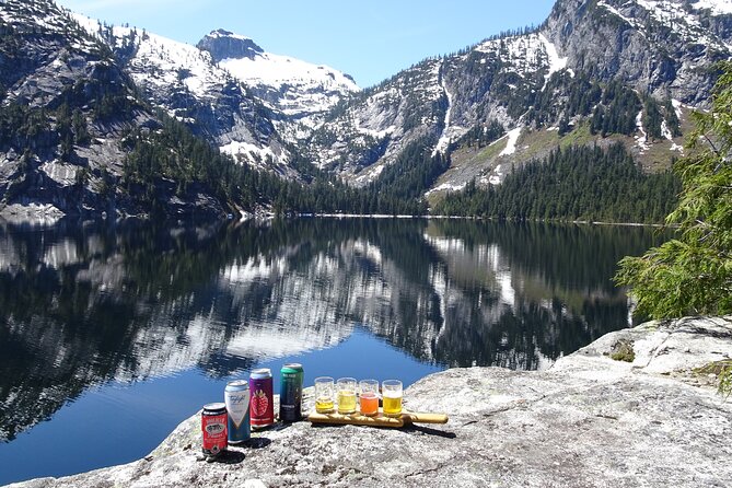 Backcountry Beer Tasting Heli-Tour & Landing (Depart SKY Hangar) - The flight over Vancouver’s mountain country