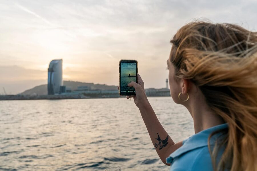 Barcelona: Boat Trip and Panoramic Helicopter Flight - Starting above Barcelona’s coast