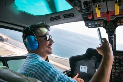 Boat Trip and Panoramic Helicopter Flight