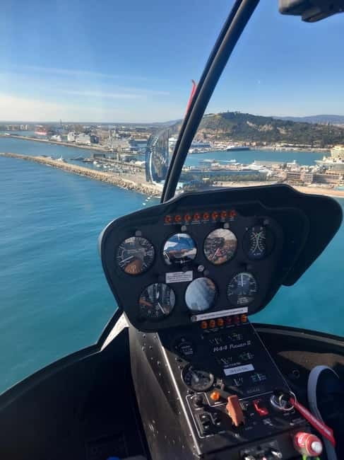 Barcelona: Helicopter and Supercar Driving Experience - From Dr. Aiguader to the Barceloneta coast