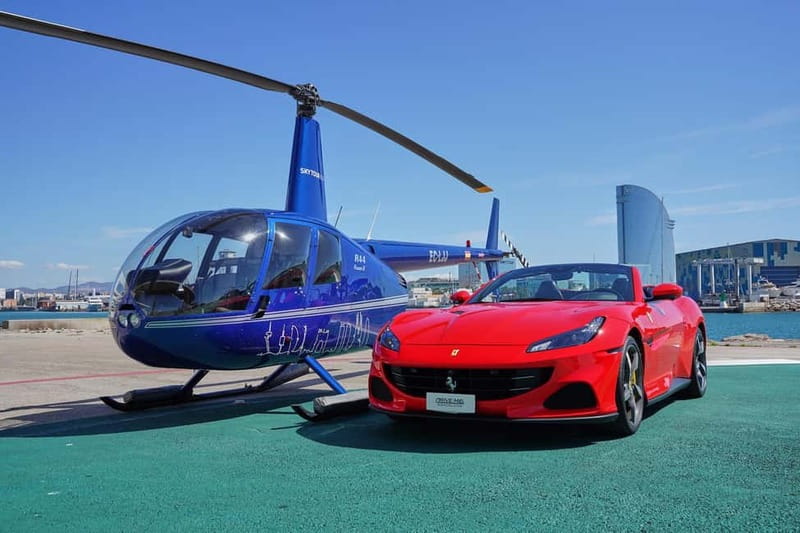 Barcelona: Helicopter and Supercar Driving Experience - What the 20-minute coastal drive feels like