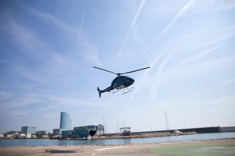 Barcelona: Helicopter Flight & Heliport Boat Transfer - Staff, pilot, and the feel of the ride