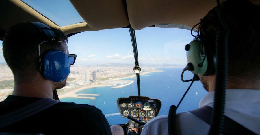 Barcelona: Helicopter Flight with Optional Yacht Cruise - The yacht cruise adds time and breathing room