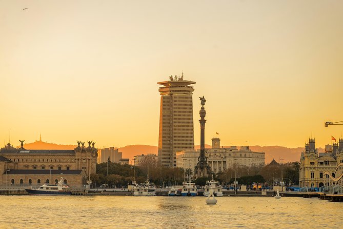 Barcelona Helicopter, Sailboat & Old Town Private Walking Tour - Port Vell gives the day a change of pace