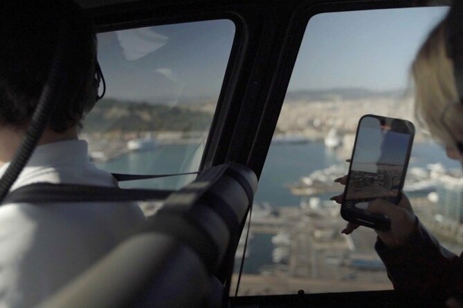 Barcelona Official Helicopter Tour with In-flight Video - Old Town from a moving helicopter