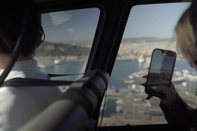 Barcelona Official Helicopter Tour with In-flight Video - In-flight video and photography