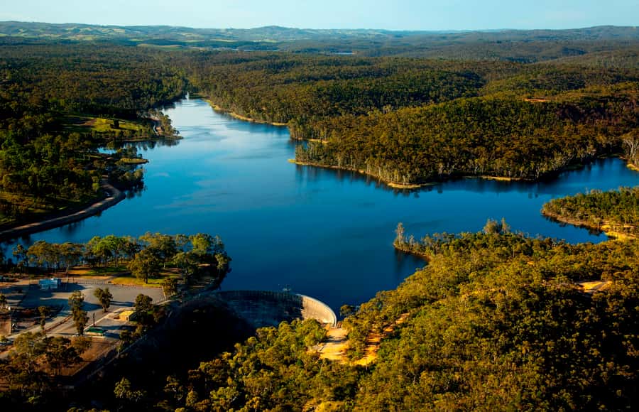 Barossa Valley: 10-Minute Scenic Helicopter Flight - Takeoff over the Hoffnungsthal Valley
