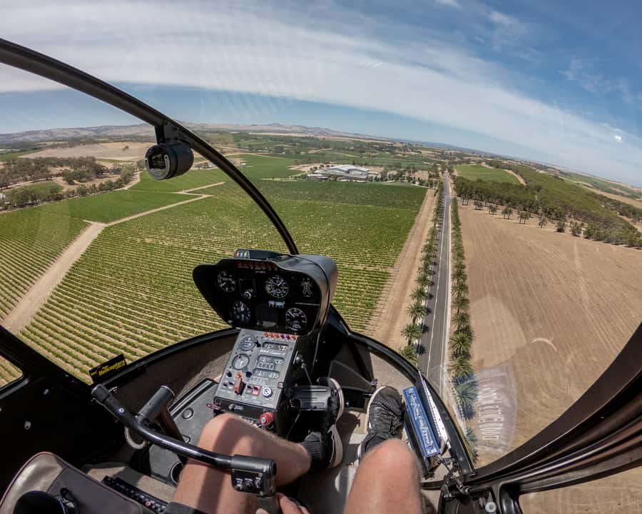 Barossa Valley: 30 Minute Scenic Helicopter Flight - Maggie Beer’s farm and Penfold’s winery