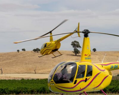 Barossa Valley: 30 Minute Scenic Helicopter Flight