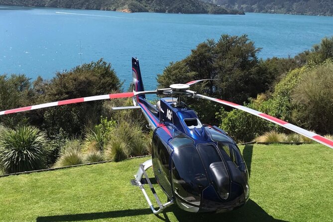 Bay of Many Coves, Marlborough Sounds- Heli-lunch from Wellington - The Marlborough Sounds from above