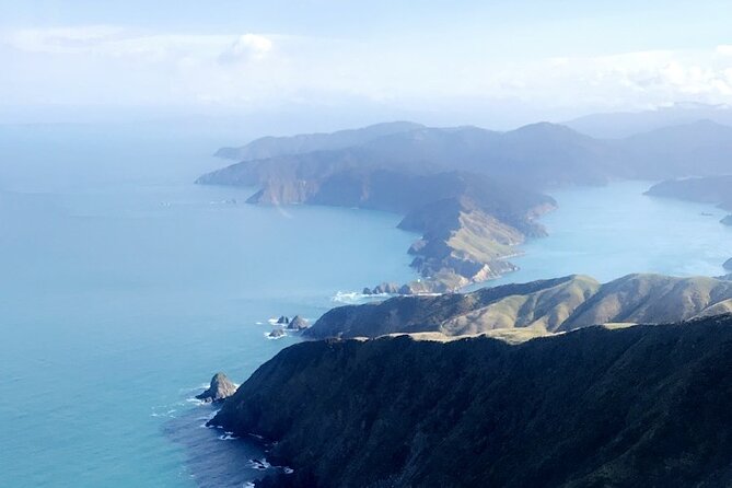 Bay of Many Coves, Marlborough Sounds- Heli-lunch from Wellington - A three-course meal at The Foredeck