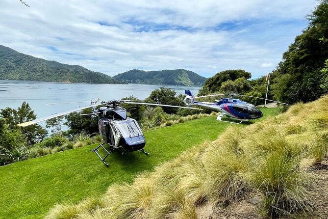 Bay of Many Coves, Marlborough Sounds- Heli-lunch from Wellington - What the $660.91 price really buys