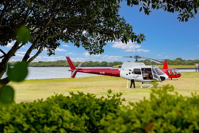 Brisbane And Gold Coast Helicopter Pub Crawl 3 Stops - Starting at Archerfield’s Art Deco terminal