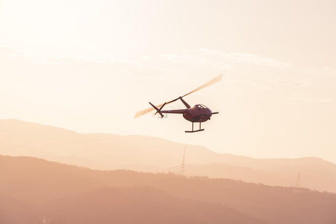 Brisbane City - Private Helicopter Sunset Flight - 25min - Kangaroo Point Cliffs and the Story Bridge