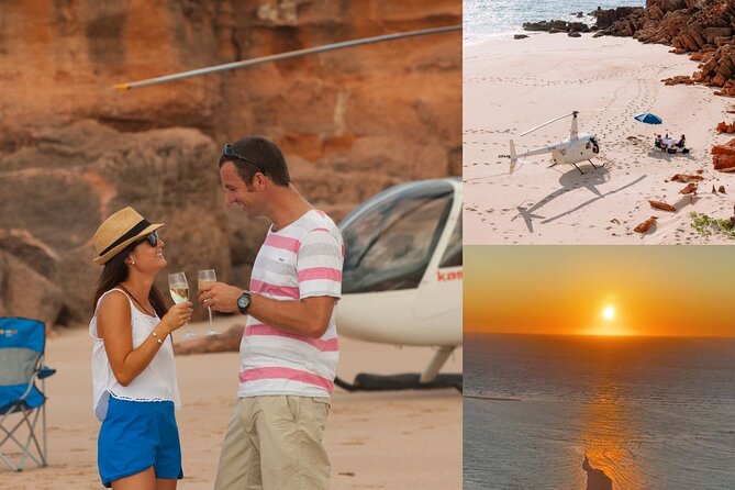 Broome: Romantic 45-Min Private Helicopter Flight & Beach Picnic - Key things to know before booking
