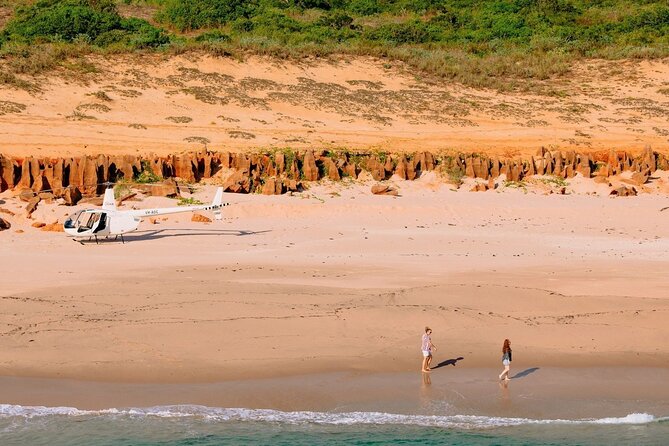 Broome: Romantic 45-Min Private Helicopter Flight & Beach Picnic - Willie Creek and the pearl country