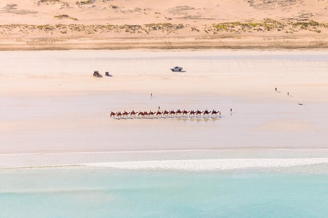 Broome's Creeks & Coast: 45-Minute Scenic Helicopter Flight - Gantheaume Point’s red cliffs and bright sea