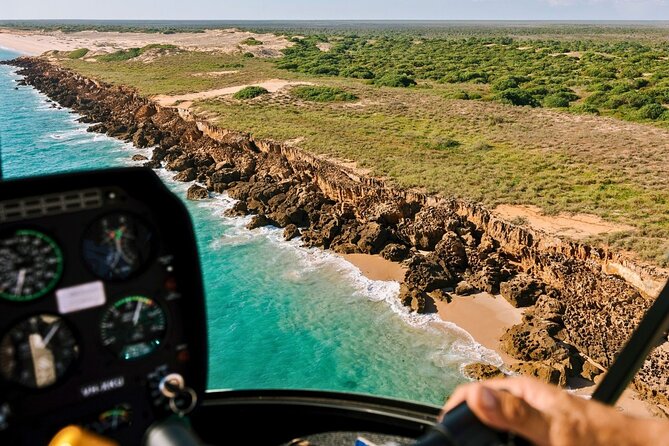 Broome's Creeks & Coast: 45-Minute Scenic Helicopter Flight - Broome Jetty, Town Beach, and Roebuck Bay