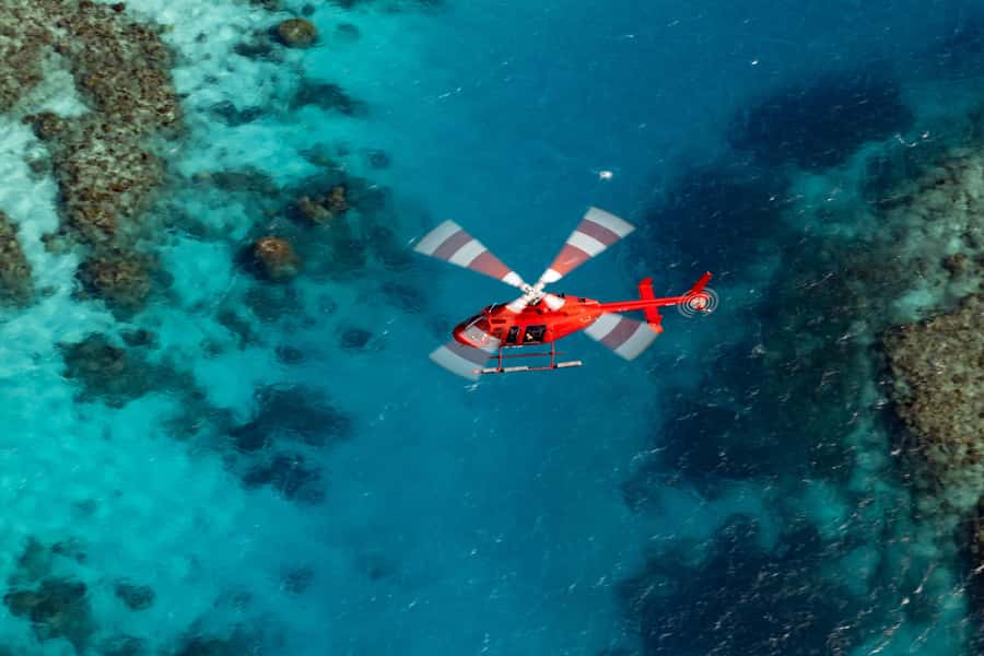 Cairns: Great Barrier Reef 30-Minute Helicopter Flight - Taking off from the Pier Heliport