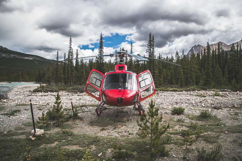 Canadian Rockies: Helicopter Flight with Exploration Hike - Reaching the Cline River Heliport