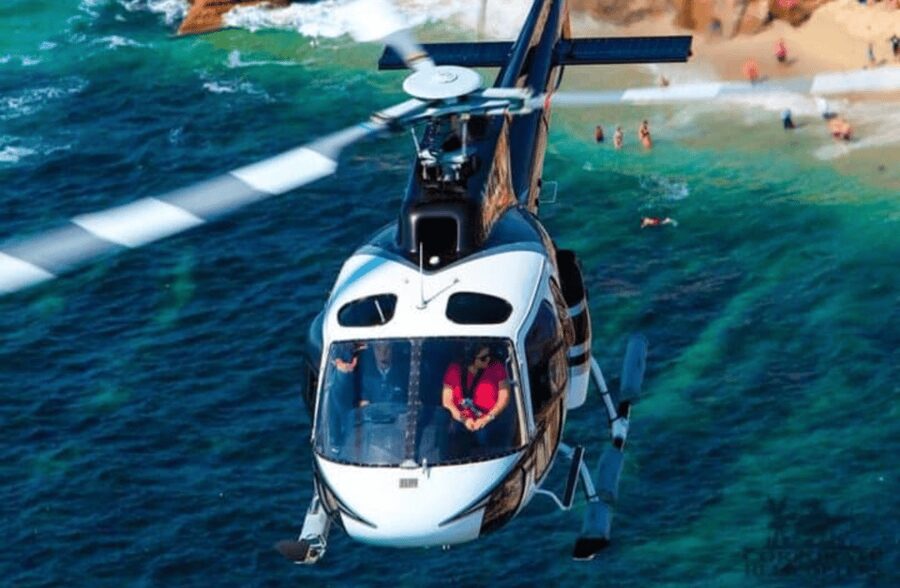 CANNES: Private Panoramic Helicopter Tour - Monaco, Menton, and the hill villages from above
