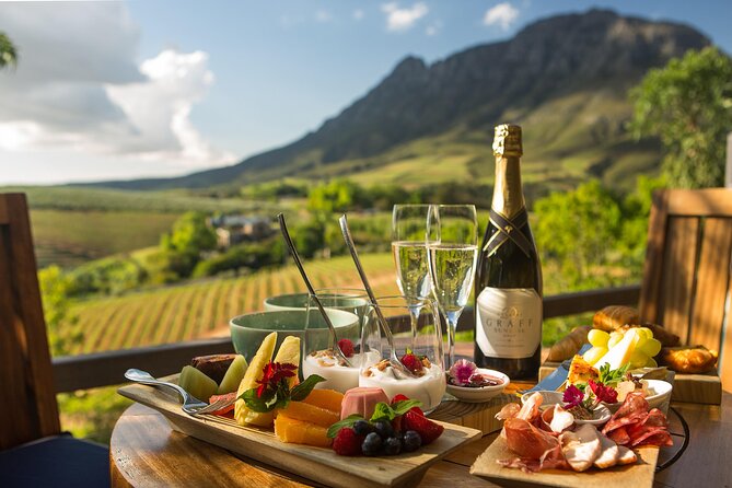 Cape Peninsula Helicopter Private Tour with Stellenbosch Wine Tasting & Lunch - DeMorgenzon, where music meets the vines