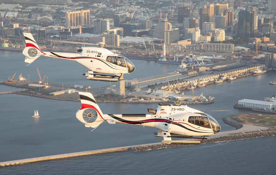 Cape Town: 2 Oceans Helicopter Flight with Boat Tour Ticket - Checking in at the V&A Waterfront